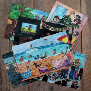 Aussie Christmas Cards ‘Series 24’ - 6 Pack