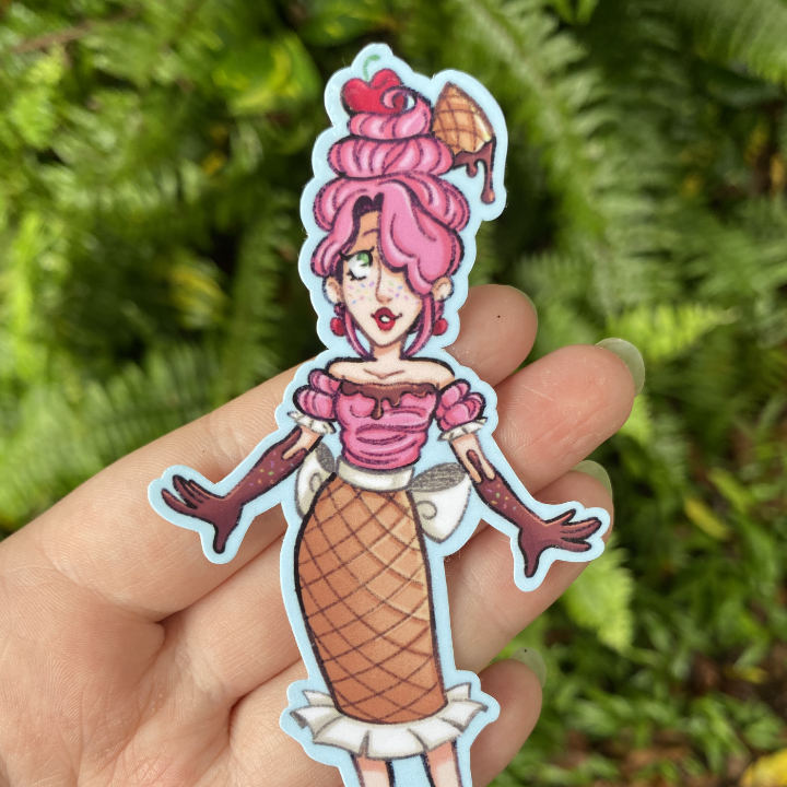 Sprinkle Sweetheart Die-cut Sticker