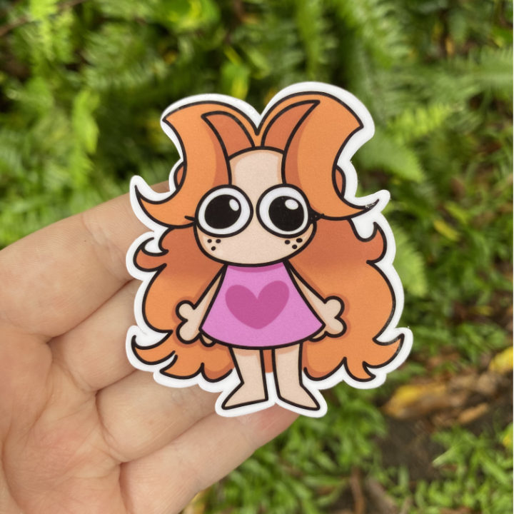 Mjoy Creates Goober Die-cut Sticker