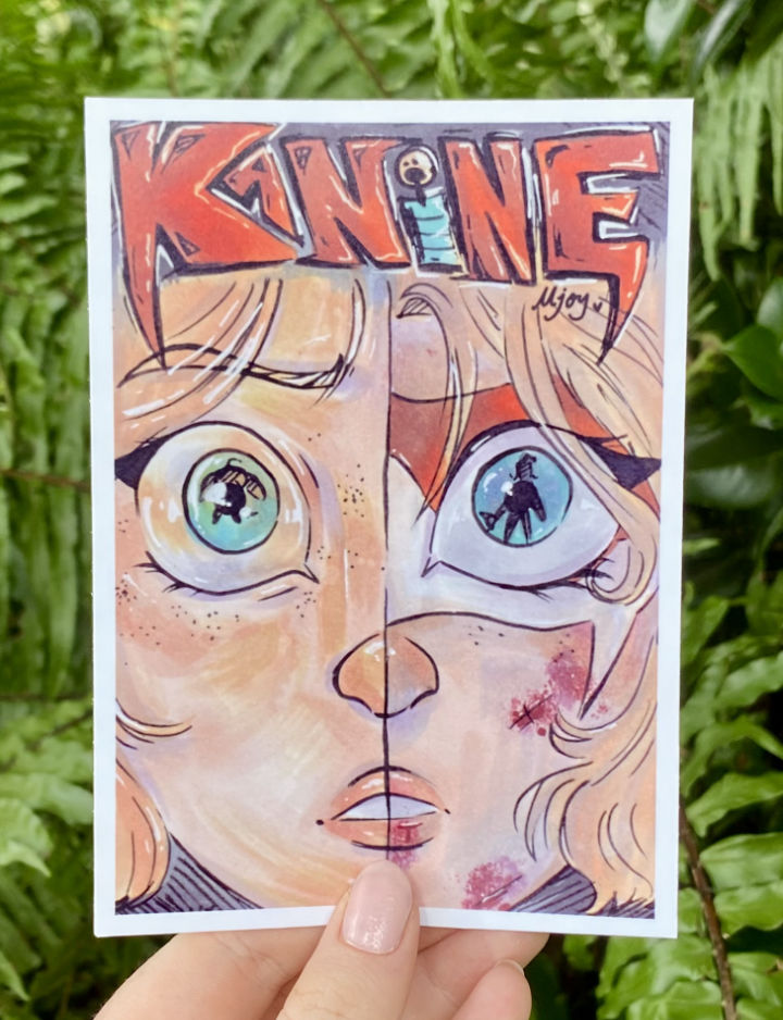 'K9 Double Life' A6 Small Print